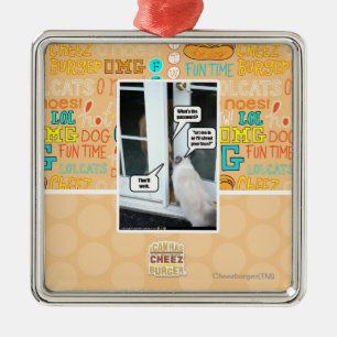 Password Please Metal Tree Decoration