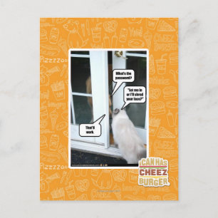 Password Please Postcard