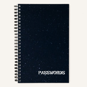 PASSWORDS NOTEBOOK