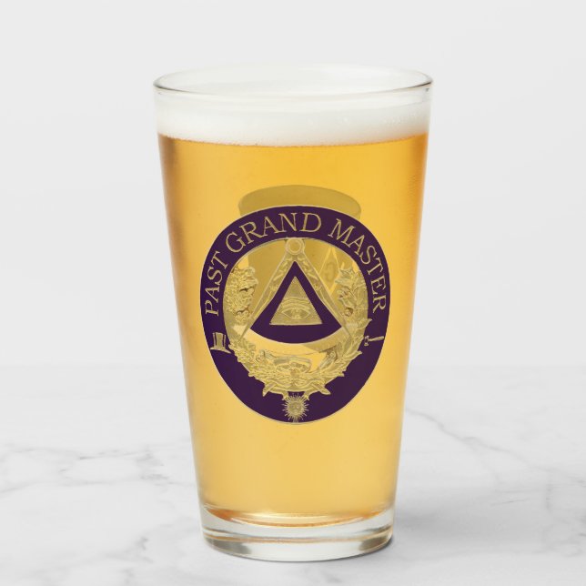 Past Grandmaster Glass (Front Filled)