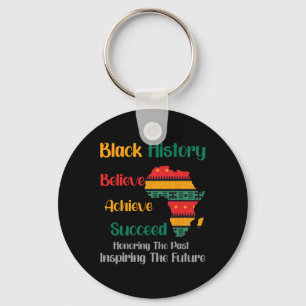Past Inspiring Future Black History Month Key Ring