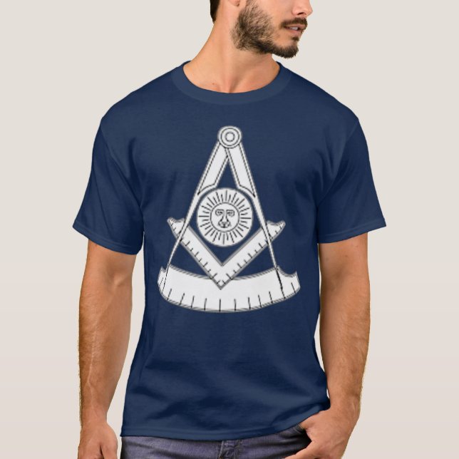 Past Master Freemason  Masonic Freemason Gifts T-Shirt (Front)