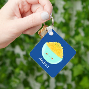 Pasta And Cheese Key Ring