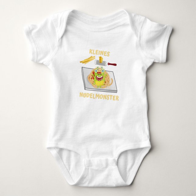 Pasta Baby Bodysuit (Front)