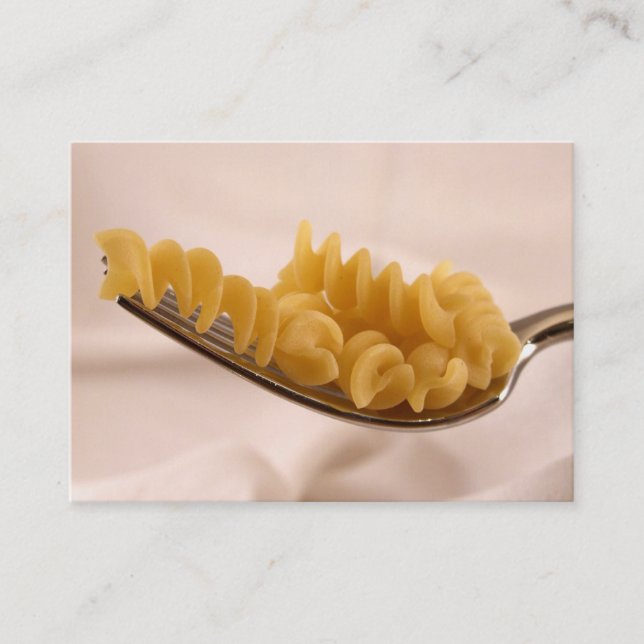 Pasta Business Card (Front)