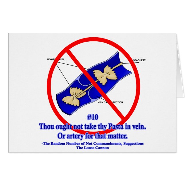 Pasta by Vein (Front Horizontal)