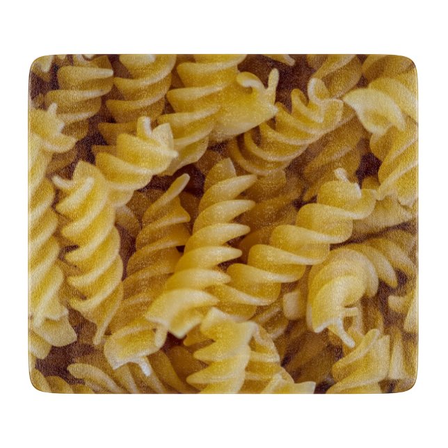 Pasta Fusilli Noodles Cutting Board (Front)