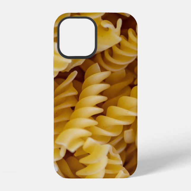 Pasta Fusilli Noodles iPhone Case (Back)