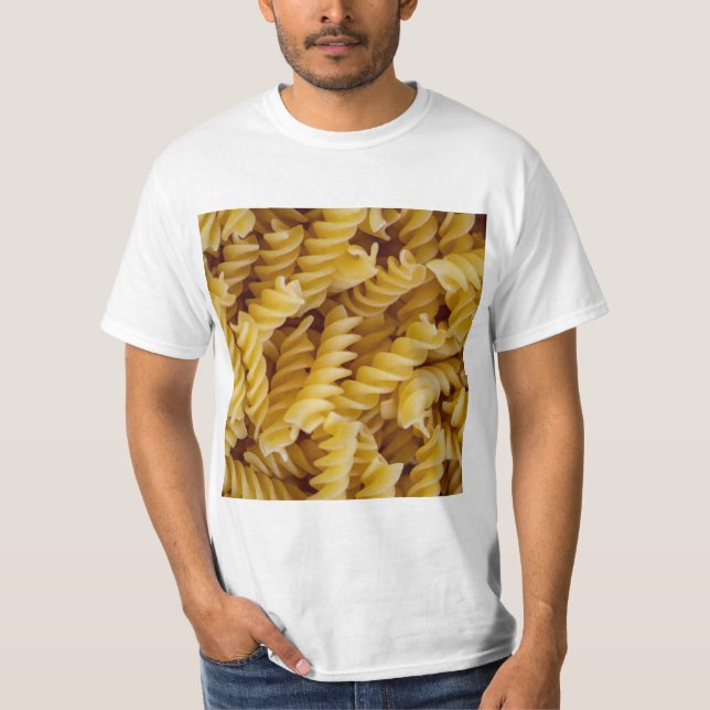 Pasta Fusilli Noodles T-Shirt (Front)