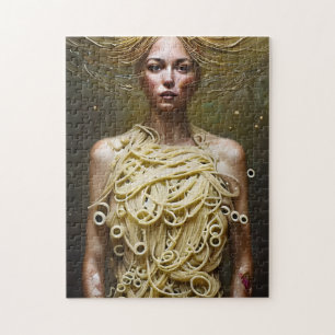 Pasta Goddess Jigsaw Puzzle