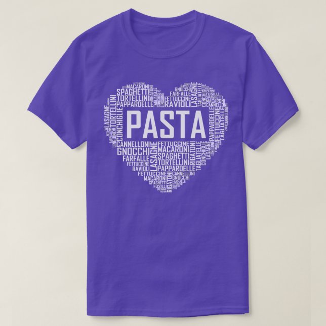 Pasta Heart 1 T-Shirt (Design Front)