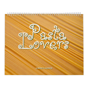Pasta Lovers Calendar