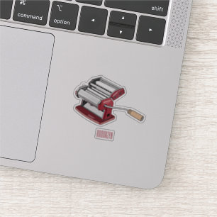 Pasta maker cartoon illustration