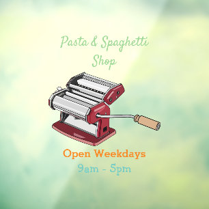 Pasta maker cartoon illustration