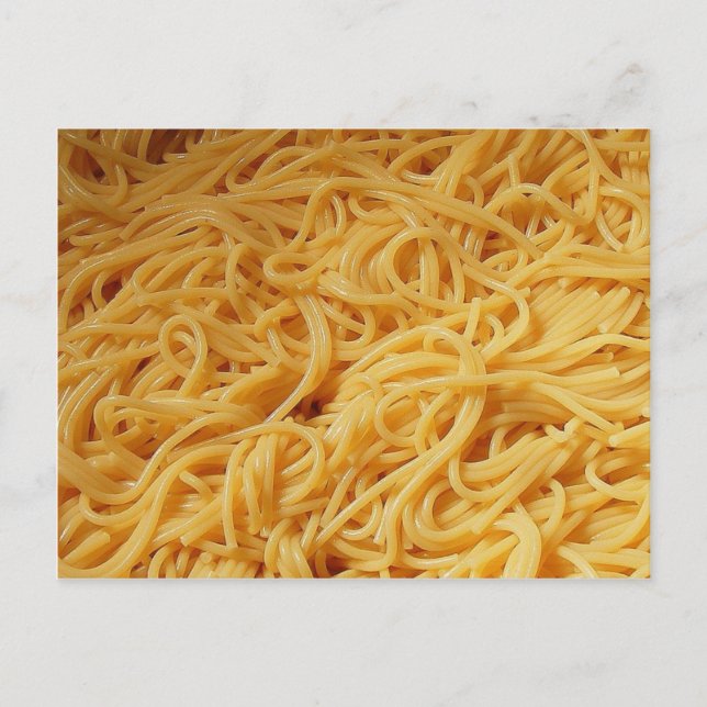 Pasta Night Dinner Invite Postcard (Front)