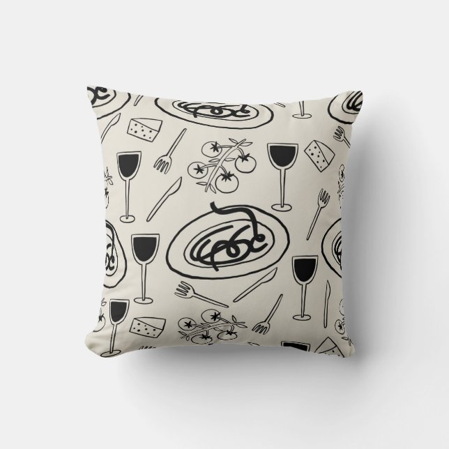 Pasta Night Essentials Cushion (Front)