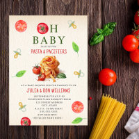 Pasta Pacifiers Oh Baby Tomato Baby Shower