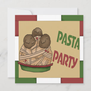 Pasta Party Invitation