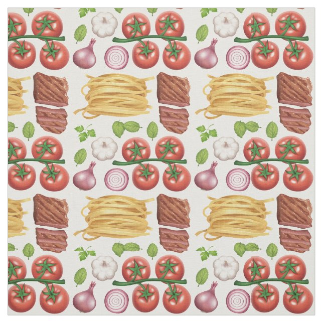 Pasta Pattern fabric (Swatch)