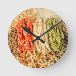 Pasta Round Clock