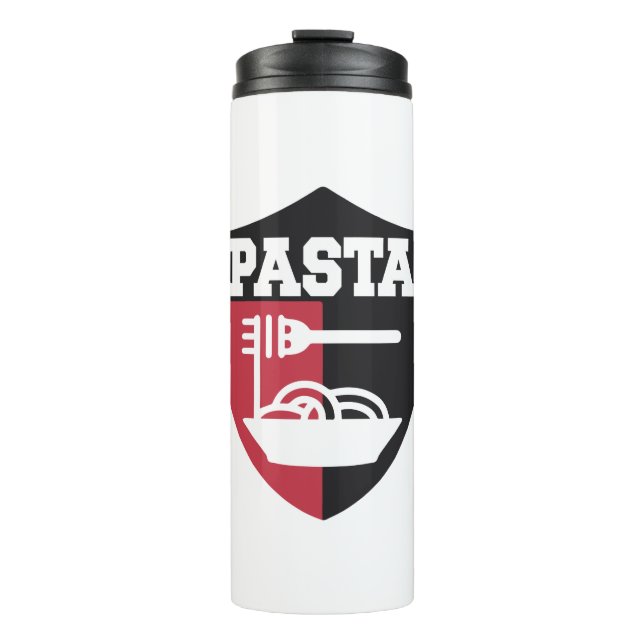 PASTA Shield Logo Thermal Tumbler (Front)