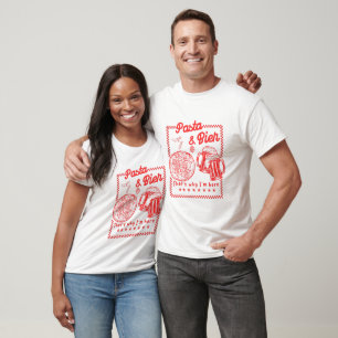 Pasta und Bier T-Shirt
