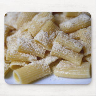 Pasta with Parmesan Cheese Mouse Pad