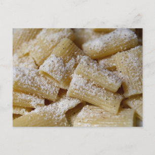 Pasta with Parmesan Cheese Postcard