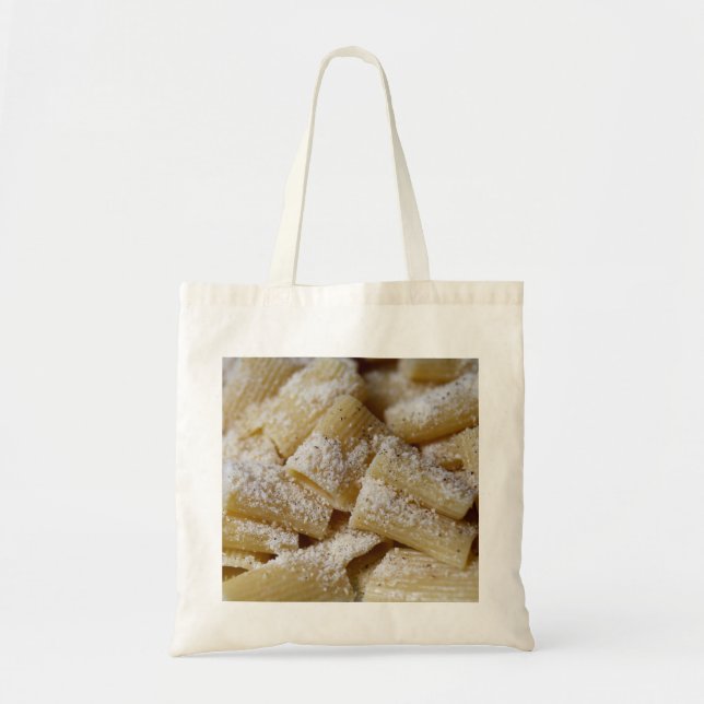 Pasta with Parmesan Cheese Tote Bag (Front)