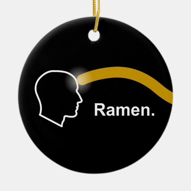 Pastafarianism - Ramen Ornament (Front)