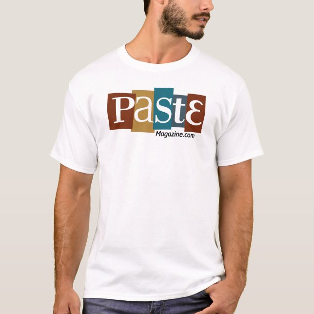 Paste Block Logo URL Colour T-Shirt (Front)