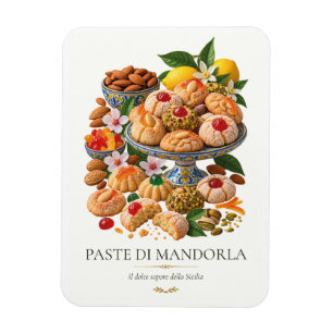 Paste di Mandorla – Vintage Italian Dessert Magnet