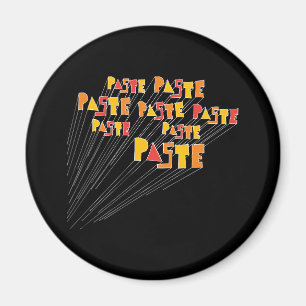 Paste Hand Drawn Logo Array Magnet