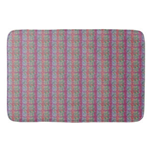 Pastel Abstract Art Bath Mat