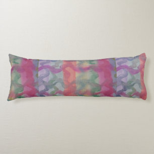 Pastel Abstract Art Body Cushion