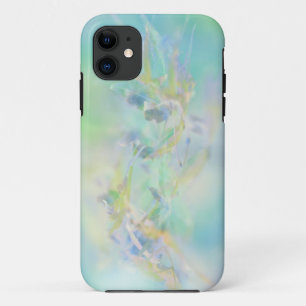 Pastel Abstract Art Floral Pattern iPhone 11 Case
