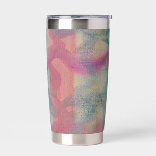 Pastel Abstract Art Insulated Tumbler