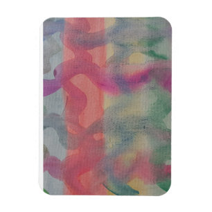 Pastel Abstract Art  Magnet