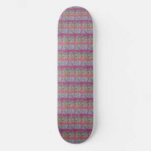 Pastel Abstract Art Skateboard