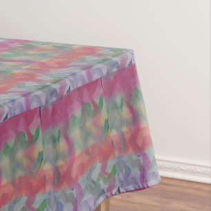 Pastel Abstract Art  Tablecloth