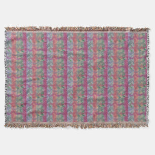 Pastel Abstract Art Throw Blanket