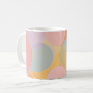 Pastel Abstract Checkout Pattern Mug Design