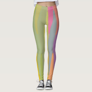 Pastel Abstract Leggings