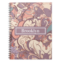 Pastel Abstract Notebook