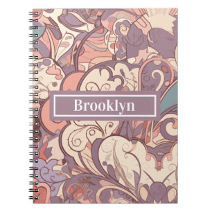 Pastel Abstract Notebook