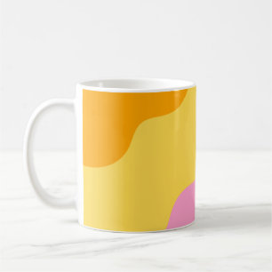 Pastel Abstract Pattern Coffee Mug