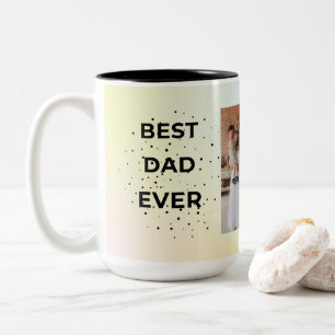 Pastel Aesthetic Elegant Dad Coffee Mug 