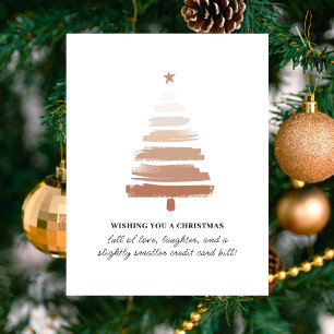 Pastel Aesthetic Funny Christmas Holiday Card