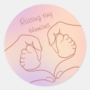 Pastel Aesthetic Vintage Mum Sticker