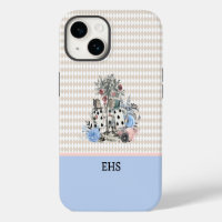 Pastel Alice in Wonderland Playing Card Gardeners